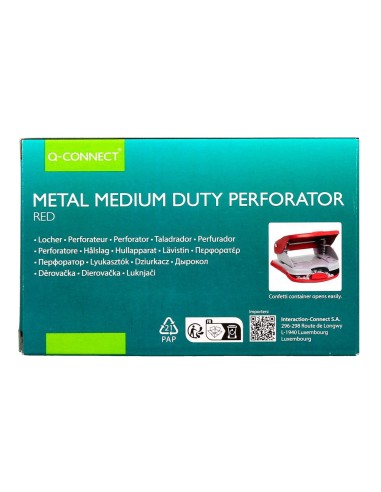 TALADRADOR Q-CON.KF14219 ROJO ABERTURA 2 MM CAP. 20 H.
