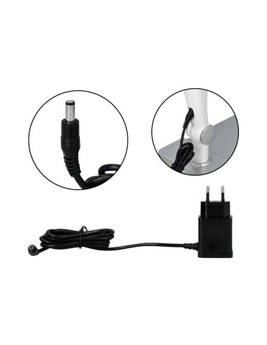 LAMPARA OFICINA Q- CONNECT PRO.ABS 32 LEDS 10 W SENSOR 3 NIVELES CROM