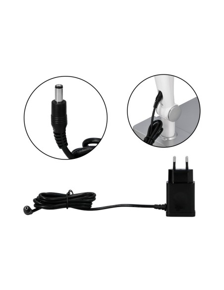 LAMPARA OFICINA Q- CONNECT PRO.ABS 32 LEDS 10 W SENSOR 3 NIVELES CROM