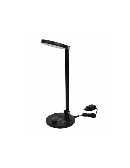 LAMPARA OFICINA Q-CON.SOBREMESA PRO.ABS 80 LEDS 7 W INTERRUPTOR NG.