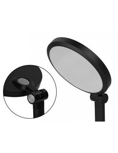 LAMPARA OFICINA Q-CON.SOBREMESA PRO.ABS 80 LEDS 7 W INTERRUPTOR NG.