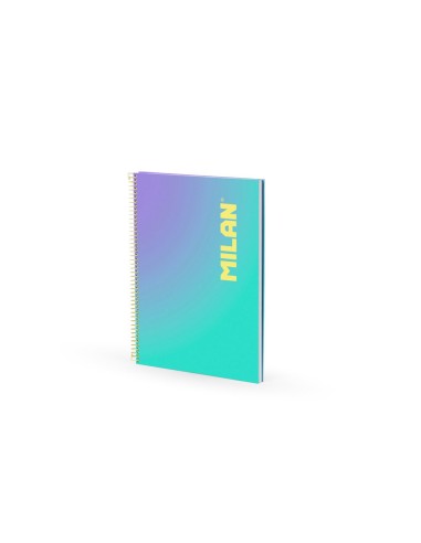 CUADERNO ESP.MILAN COLECCION SUNSET A4 T.DURA 90H. 95GR.5MM VE.