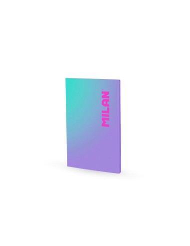 CUADERNO ENCOLADA MILAN COLECCION SUNSET A4 48H. 95GR.5MM LILA