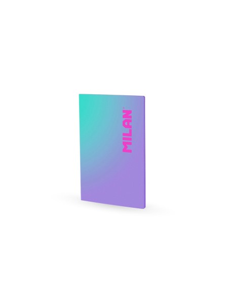 CUADERNO ENCOLADA MILAN COLECCION SUNSET A4 48H. 95GR.5MM LILA