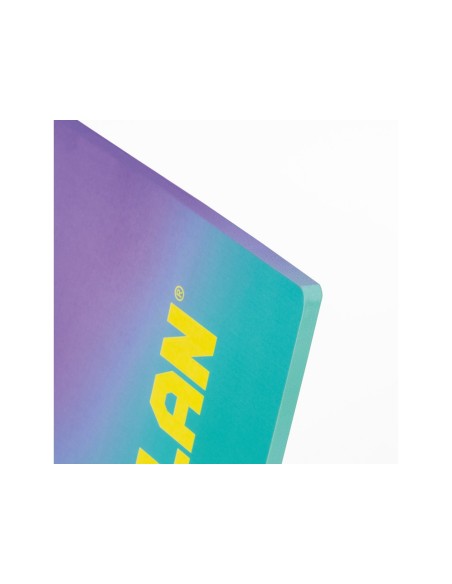 CUADERNO ENCOLADA MILAN COLECCION SUNSET A4 48H. 95GR.5MM TURQ.