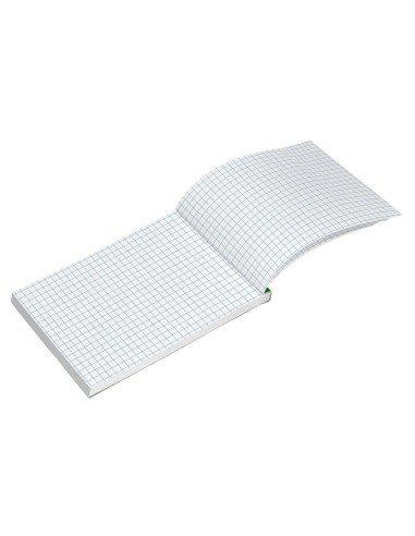 BLOC ENCOLADO LIDERPAPEL A7 4MM PERFORADO 80H. 60GR. S/TAPA