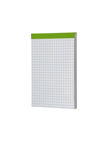 BLOC ENCOLADO LIDERPAPEL A7 4MM PERFORADO 80H. 60GR. S/TAPA