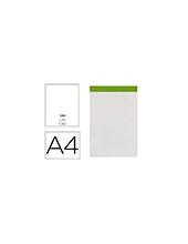 BLOC ENCOLADO LIDERPAPEL A4 LISO 80H. 60GR. S/TAPA 2