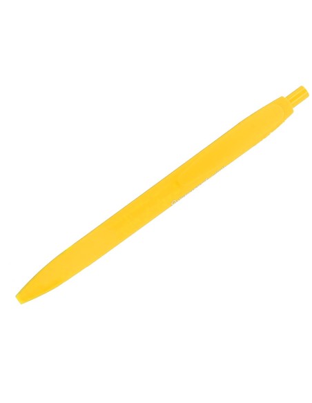 BOLIGRAFO LIDERPAPEL GUMMY TOUCH RETRACTIL 1.0 MM TINTA AMARILLO