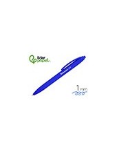BOLIGRAFO LIDERPAPEL GUMMY TOUCH RETRACTIL 1.0 MM TINTA AZUL 2