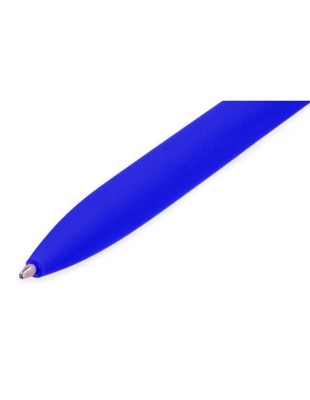 BOLIGRAFO LIDERPAPEL GUMMY TOUCH RETRACTIL 1.0 MM TINTA AZUL