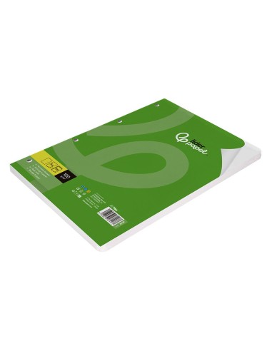 RECAMBIO LIDERPAPEL DIN-A5 100 H LISO 6 TALADROS MARGEN PAPEL 100 GR.
