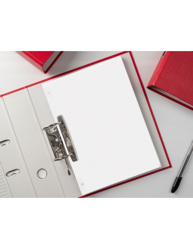 RECAMBIO LIDERPAPEL DIN-A5 100 H LISO 6 TALADROS MARGEN PAPEL 100 GR.