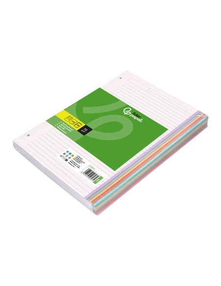 REC.DIN A4 120 H H.4 TAL.SIN MARGEN BANDAS 5 COL.PAPEL 70 GR