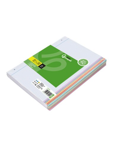 RECAMBIO  A4 200+50H. 90G/M2 4MM MARGEN4 TAL.