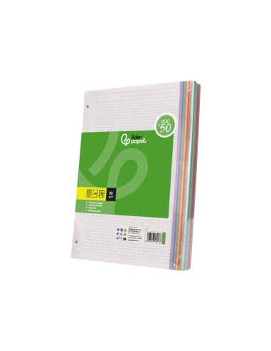RECAMBIO  A4 200+50H. 90G/M2 5MM4 TAL.B.DE 5 COL.