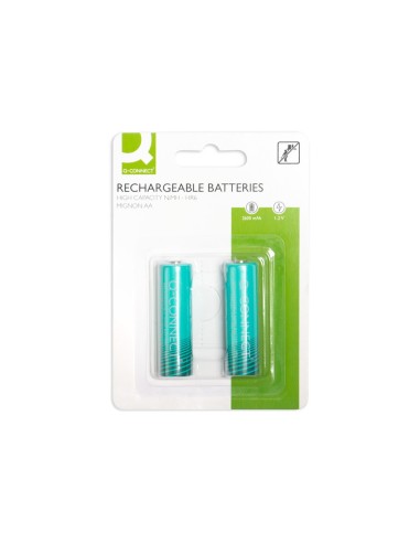 PILA Q-CON.ALCALINA AA RECARGABLE BLISTER 2 UD.