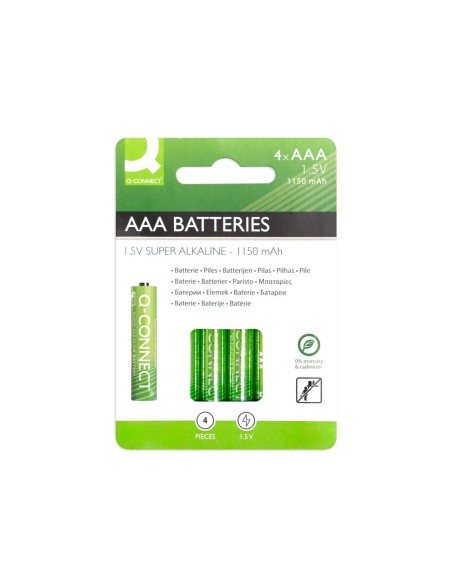 PILA Q-CON.ALCALINA AAA BLISTER C/4 PILAS