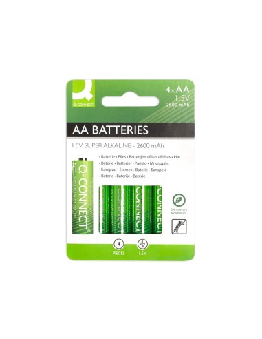 PILA Q-CON.ALCALINA AA BLISTER C/4 PILAS