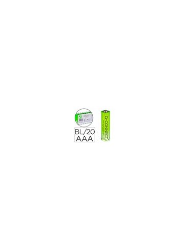 PILA Q-CON.PACK 20 PILAS  ALCALINAS AAA