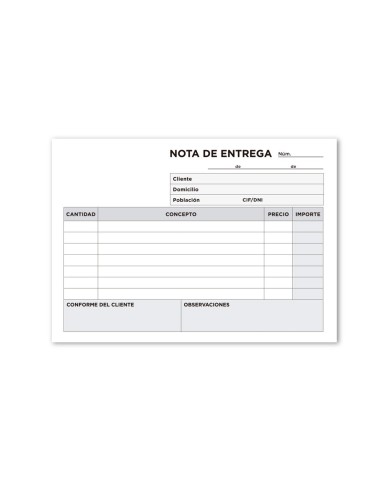 TALONARIO ENTREGAS 4º APAISADO 129