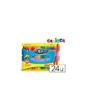 ROTULADOR CARIOCA BIRELO BIPUNTA CAJA 24 COL. 2