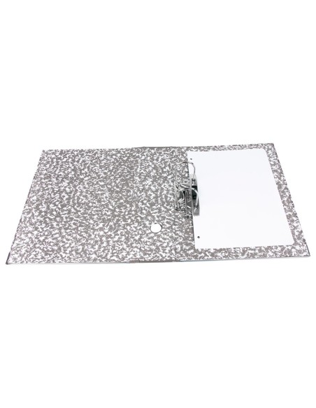 ARCH.PAL.LIDERPAPEL C.FORRADO FL.JASPEADO GRIS SIN CAJA CLASSIC RED