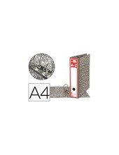ARCH.PAL.LIDERPAPEL C.FORRADO DIN A4 JASPEADO GRIS SIN CAJA CLASSIC R 2