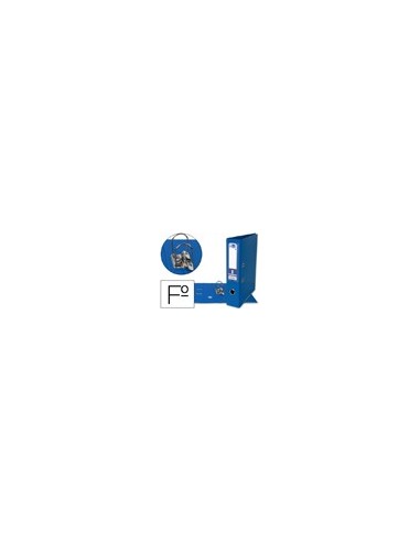 ARCH.PAL.LIDERPAPEL C.FORRADO FL.AZUL C/RADO