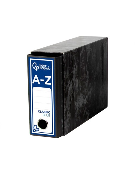 CAJA ARCH.PAL. 4º VERTICAL CARTON JASPEADO NG.