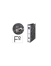 ARCH.PAL.LIDERPAPEL C.FORRADO FL.JASPEADO NEGRO SIN CAJA C/RADO CLASS 2