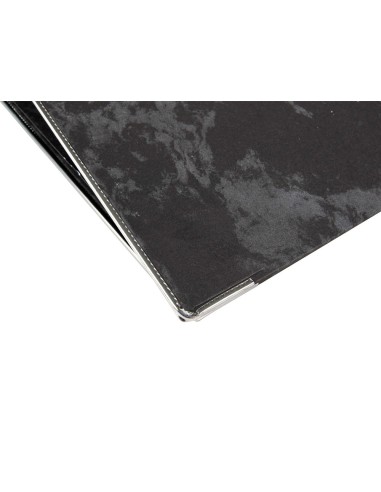 ARCH.PAL.LIDERPAPEL C.FORRADO DIN A4 JASPEADO NEGRO SIN CAJACLASSIC B