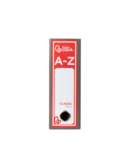 ARCH. 4º VERTICAL LIDERPAPEL C.FORRADO JASP GRIS SIN CAJA