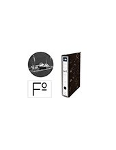ARCH.PAL.LIDERPAPEL C.FORRADO FL.JASPEADO NEGRO SIN CAJA C/RA**NO HAY 2