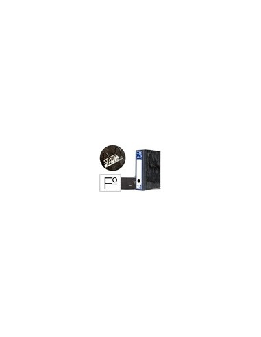 ARCH.PAL.LIDERPAPEL CARTON FORRADO FOLIO JASPEADO NG.CLASSIC BLUE