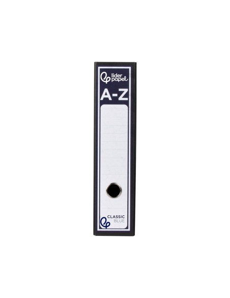 ARCH.PAL.LIDERPAPEL CARTON FORRADO FOLIO JASPEADO NG.CLASSIC BLUE