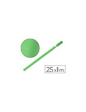 PAPEL KRAFT LIDERPAPEL VERDE ROLLO 25X1 MT 2