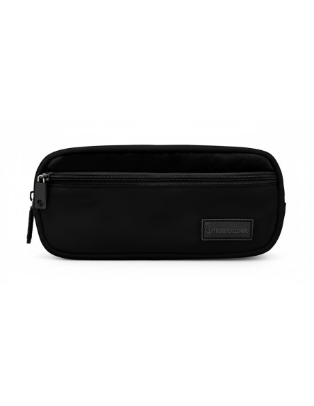 ESTUCHE PORTATODO LIDERPAPEL DUO 3 CREMALL 220X90X70 MM NEGRO