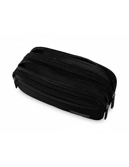 ESTUCHE PORTATODO LIDERPAPEL DUO 3 CREMALL 220X90X70 MM NEGRO