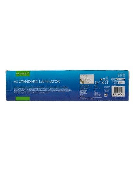 PLASTIFICADORA Q-CON.KF19091 DIN A4 ESTANDAR 2 ROD 125MC