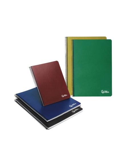 CUADERNO ESP. LIDERPAPEL FL. T.DURA 4MM 80H. 60GR. COL.SURT.