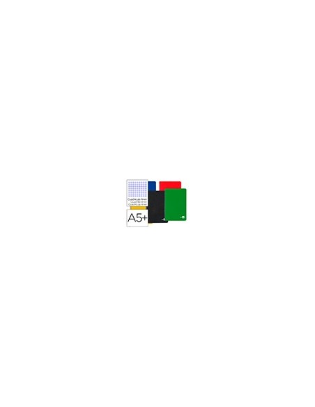 CUADERNO ESP. LIDERPAPEL A5 T.DURA 4MM 80H. 60GR. COL. SURT.