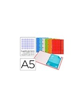 CARPETA DIN A5 FORRADA C/REC.120 H.70 GR 5MM 4 AN.REDONDAS 20 MM CIER 2
