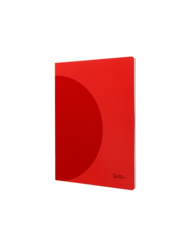 CUADERNO LIDERPA 360 T.DE PLAST.A5 48H. 90G/M2 5MM DOBLE MARGEN SURT.