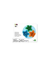 BLOC LIDERPAPEL MANUALIDADES 240X315MM CARTULINA 10H. SURT. 2