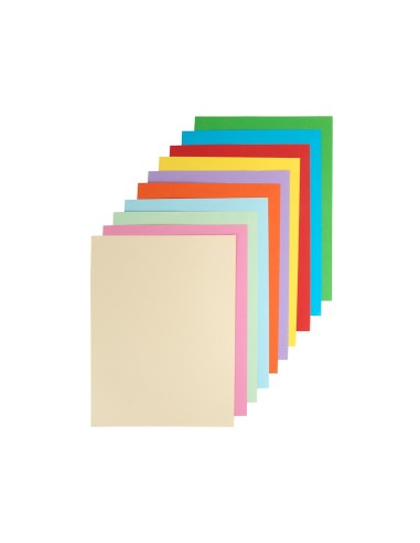 BLOC LIDERPAPEL MANUALIDADES 240X315MM CARTULINA 10H. SURT.