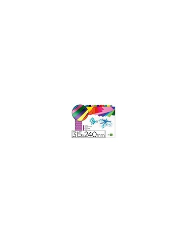 BLOC LIDERPAPEL MANUALIDADES 240X315MM CHAROL 10H. SURT.