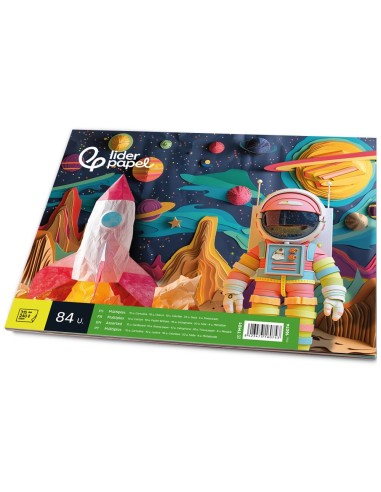 BLOC LIDERPAPEL MANUALIDADES 240X315MM MULTIPLE MATERIAL  84H.