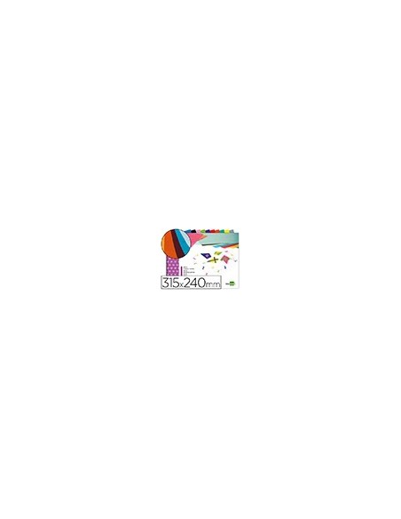 BLOC LIDERPAPEL MANUALIDADES 240X315MM PAPEL SEDA 10H. SURT.