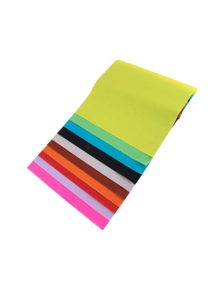 BLOC LIDERPAPEL MANUALIDADES 240X315MM CRESPON 10H. SURT.